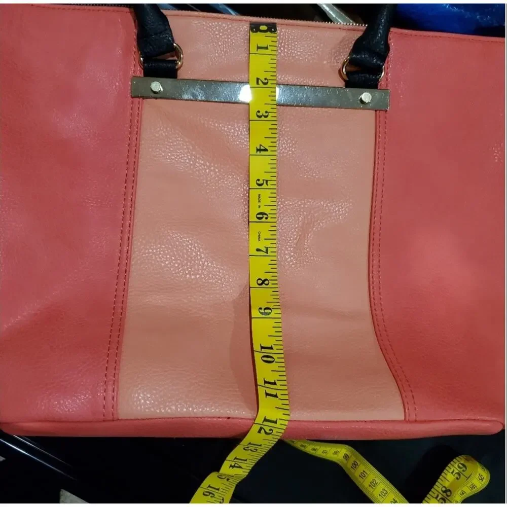 Neiman Marcus Two Toned Pink Tote Bag NWOT - Picture 6 of 6